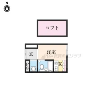 マイモア【302号室】の間取り