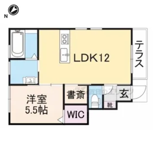 マインズスクエア【1階】の間取り