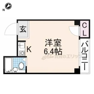 ハマンション枚方元町【301号室】の間取り