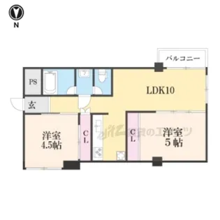 シーズン嵐山【4階】の間取り