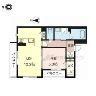 シャーメゾン ラピュタ【2階】の間取り