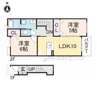 フルーツパーク【2階】の間取り