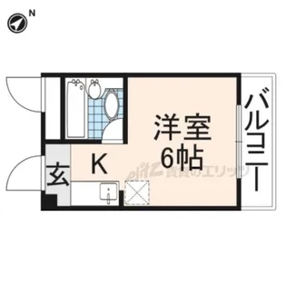 ローレルマンション【207号室】の間取り