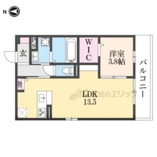 J'FORT京都山科【3階】の間取り