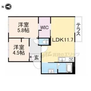 メモリーハウス【1階】の間取り