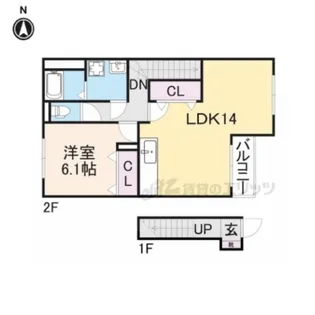 BJ・スタシィオン【2階】の間取り