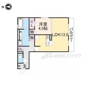 メゾン倉治【3階】の間取り