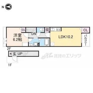 エンジェルⅡ【2階】の間取り
