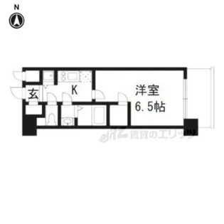 エスリード京都梅小路【1階】の間取り