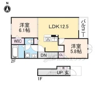ソラーナ?【2階】の間取り