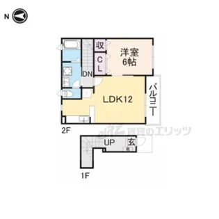 アヴァンス【2階】の間取り