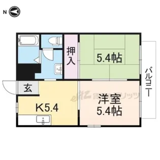 ファミールプラザ?【201号室】の間取り