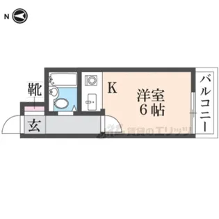 リバーサイド大和小泉【5階】の間取り
