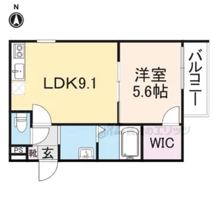 フジパレス寝屋川【2階】の間取り