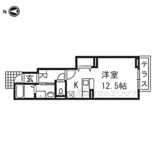 エスポワール メゾン【103号室】の間取り