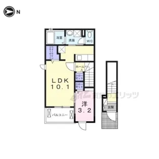 TN Casa?【2階】の間取り