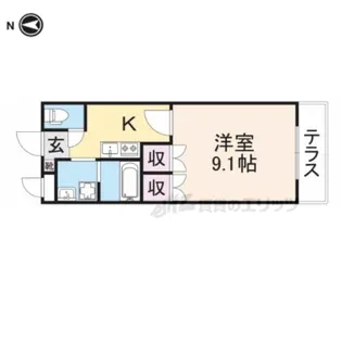コスモス・コート【2階】の間取り