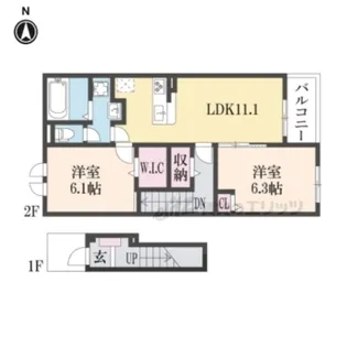 ローレル?【2階】の間取り