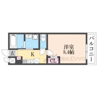 フォレストテラス【203号室】の間取り