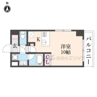 おーりとーり?【305号室】の間取り