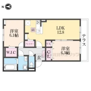 さくら荘【1階】の間取り