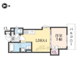 クリエオーレ春日元町【3階】の間取り