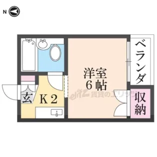 リピエーノ萱島【403号室】の間取り