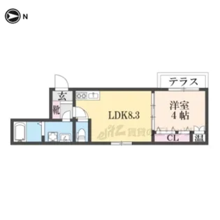 F asecia Tono【1階】の間取り