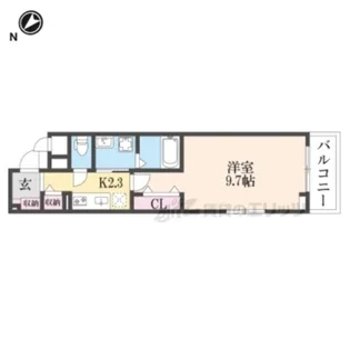 キューポスメゾン【2階】の間取り