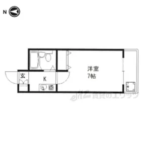 City PALACE21 生駒東新町【1階】の間取り