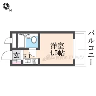 プレアール萱島【2階】の間取り