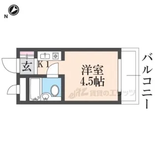 プレアール萱島【307号室】の間取り