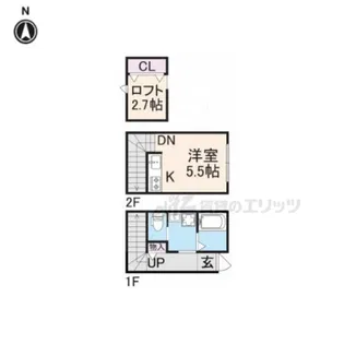 採充evolution【?号室】の間取り
