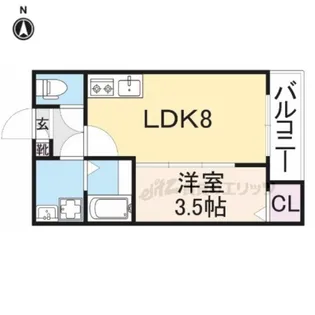 アッサンブレ【1階】の間取り