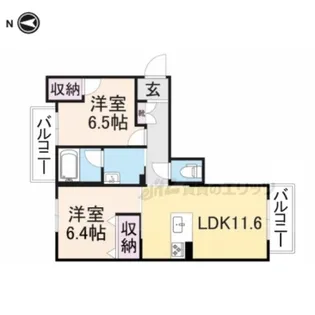 Sha Мaison STELLA【B303号室】の間取り