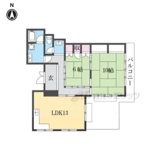 信永ビル【301号室】の間取り