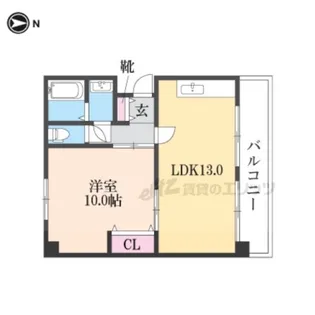 信永ビル【506号室】の間取り