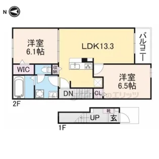 ベル・グロワール【2階】の間取り
