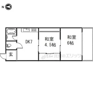清山荘【2階】の間取り