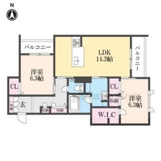 シャーメゾン アヴニール【3階】の間取り