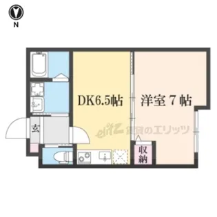 フォルトゥーナ打出浜【105号室】の間取り