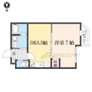 フォルトゥーナ打出浜【202号室】の間取り