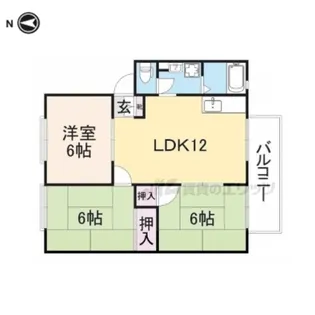 3LDKの間取り画像