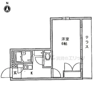 レオパレスルピナス【2階】の間取り
