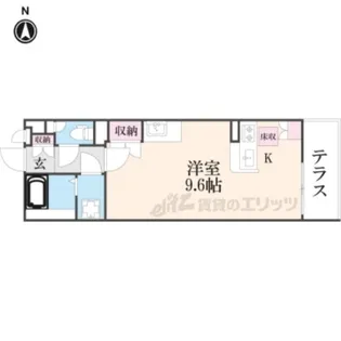 レオネクストコミンチャーレ九条【103号室】の間取り