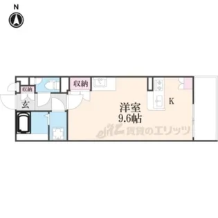 レオネクストコミンチャーレ九条【305号室】の間取り