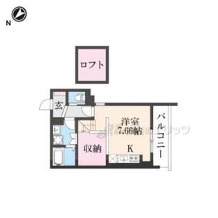 キャルムコート交野2番館【3階】の間取り