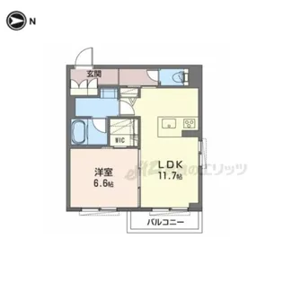 Sha Maison LUNA【A202号室】の間取り