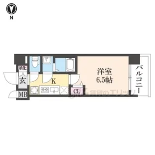 プレサンスTHEKYOTO新町通【3階】の間取り