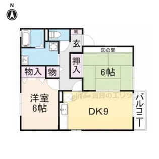 グリーンコート ?【2階】の間取り